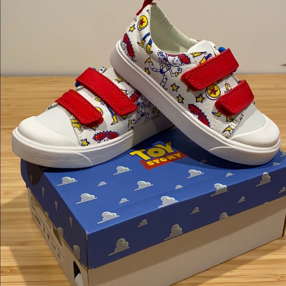 Disney PIXAR Toy Story by Clarks Girl Shoes Sz: 8M